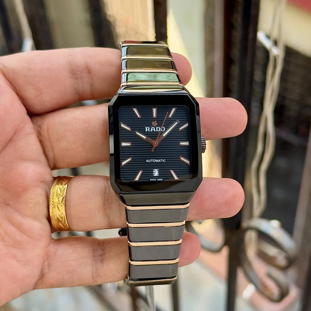 Raddo Anatom Automatic High-Tech Ceramic Watch 2 ton copper Black line