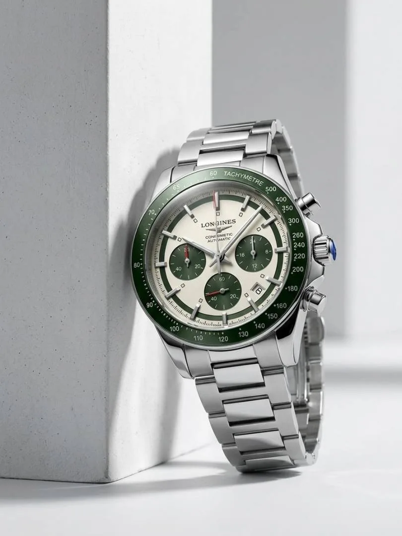 Longinez Conquest Chronograph Green
