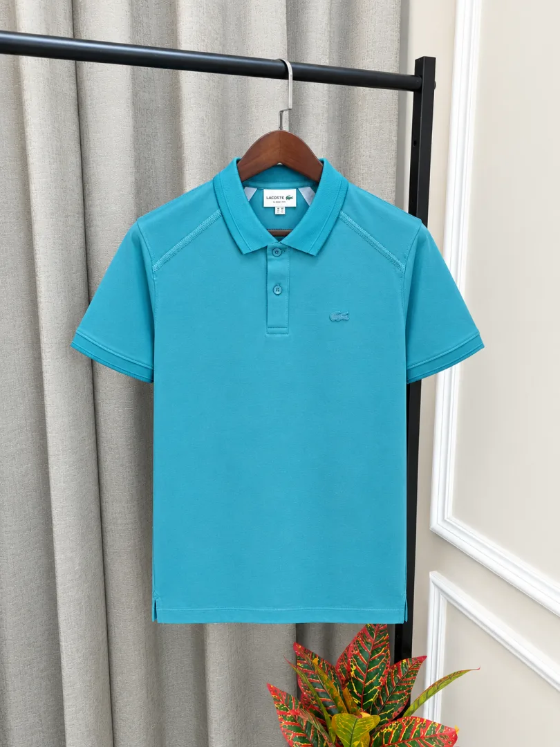 Lacost Blue Premium Imported Store Article Polo T-Shirt(1579)