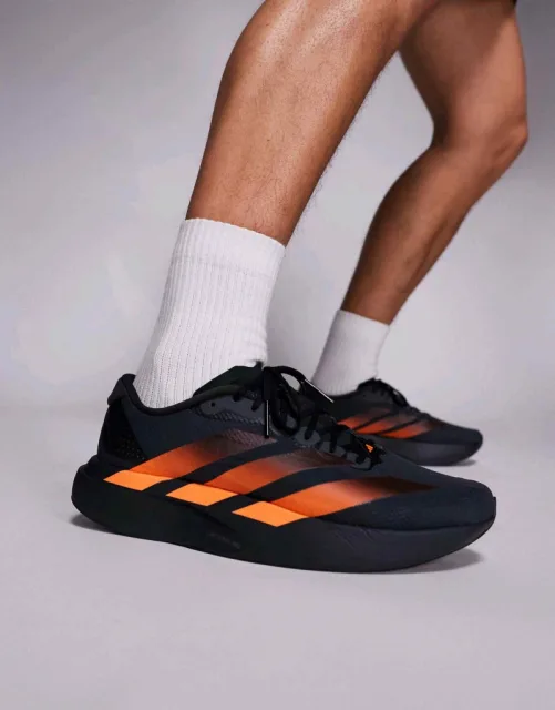 Adiddass Adizero Evo SL Woven Black Carbon Lucid Orange 1325