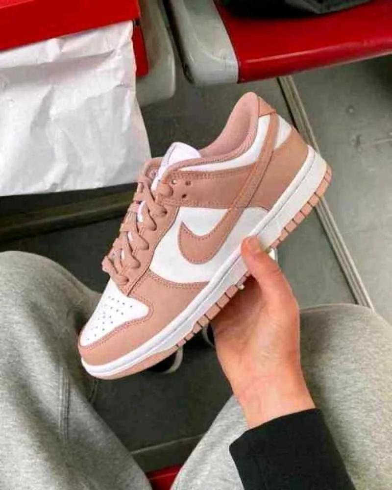 Nikkee Dunk Low Rose Whisper 681