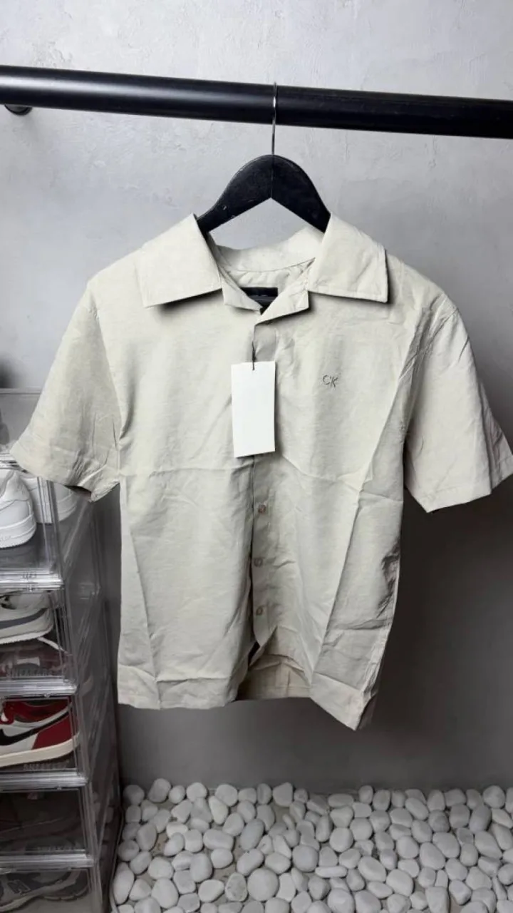 Calviin Kleiin Premium Half Sleeves Shirt 3034