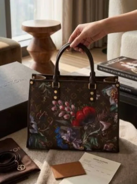 Loius vutton on the go limited edition with dust bag 5291