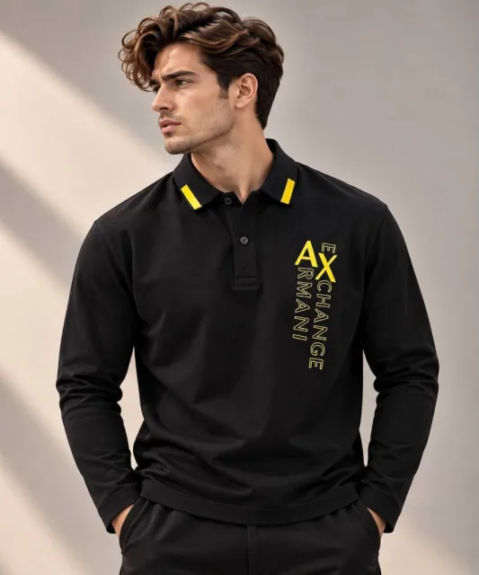 ARRWA% EXCHANGE Premium Full Sleeves POLO T-shirt GZ_0640
