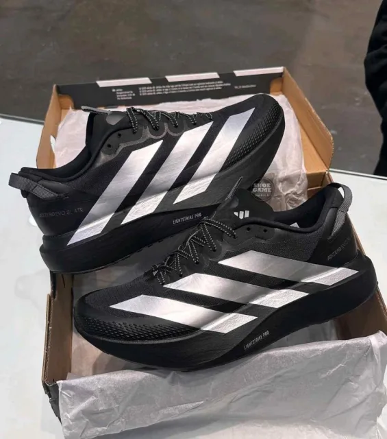 Adiddass Adizero Evo SL ATR Black Silver Metallic