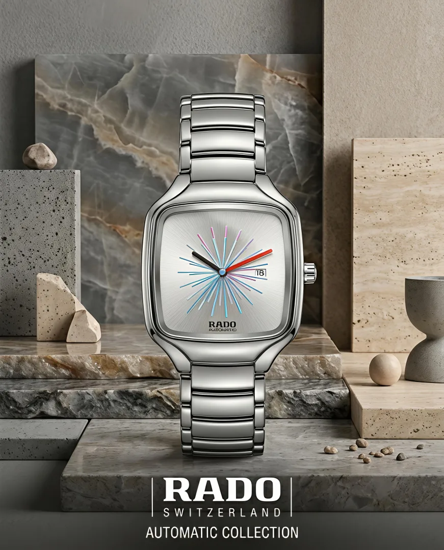 Raado True Square Over the Abyss Silver-White