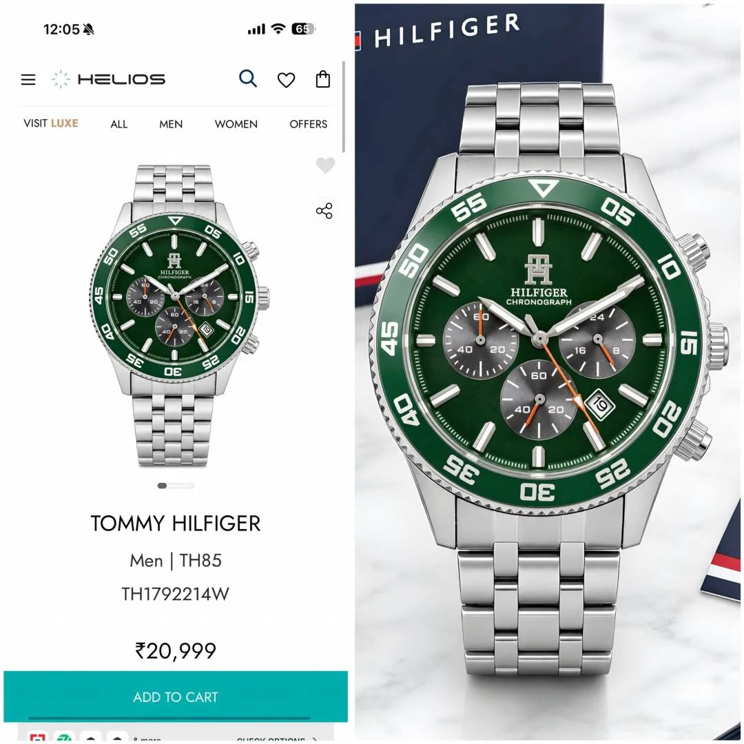 Tommmy Hilfige_r Chronograph TH85
