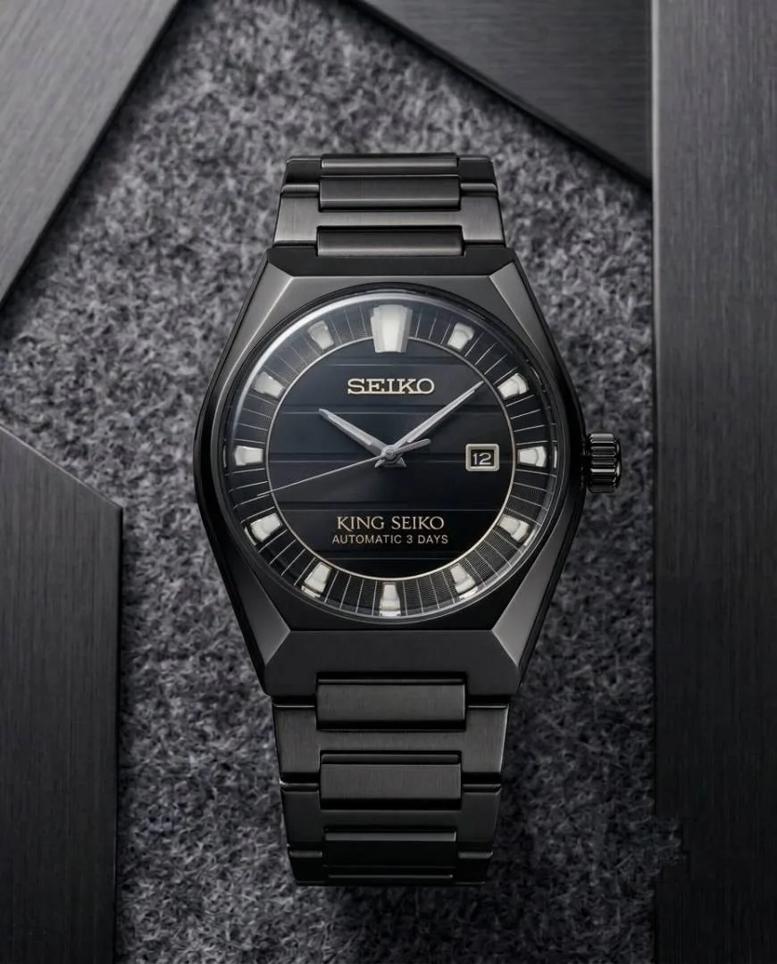 King Seiko Vanac Full Black