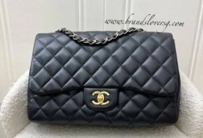 Chennel paris jumbo Big Size sling bag premium quality with original box