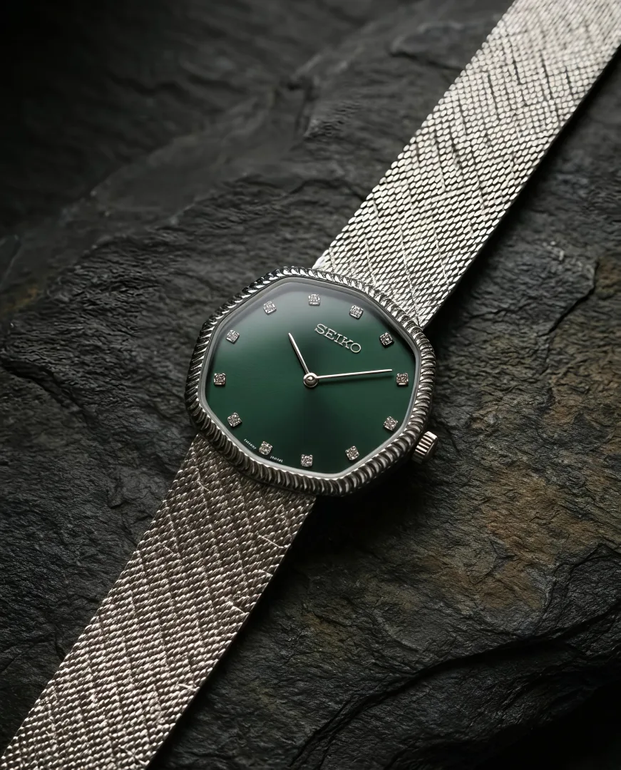 Seiko Slim Unisex Silver Green