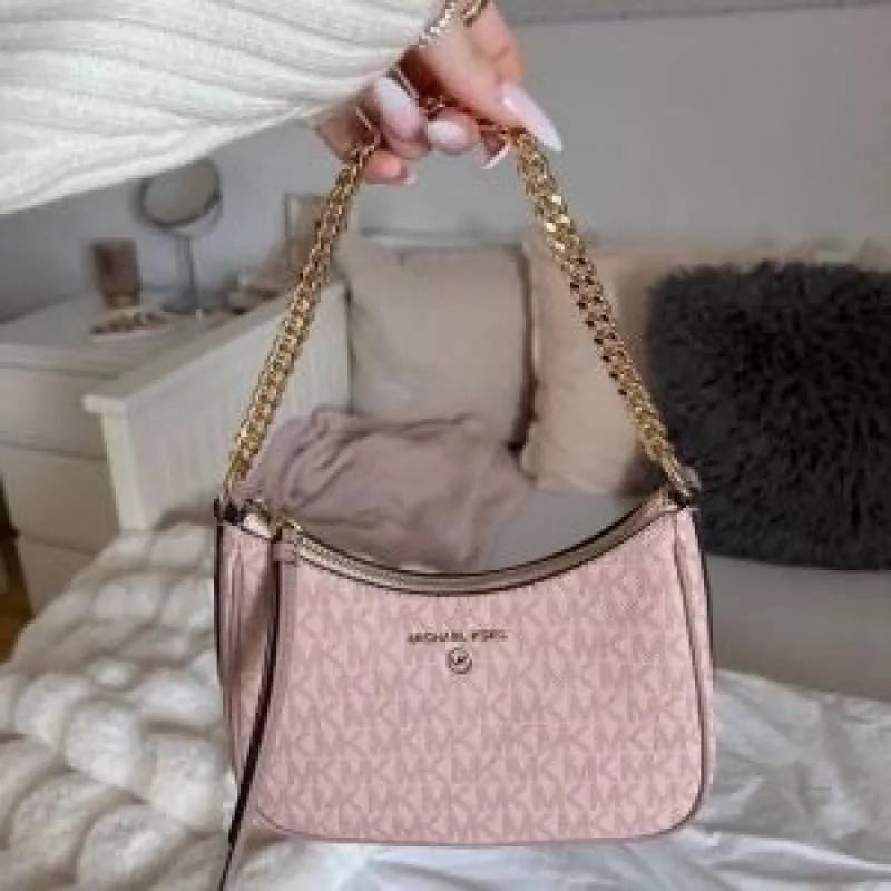 Michaeel Kors Jet Set charm Hobo bag with Ogbox Dustbag long belt etc