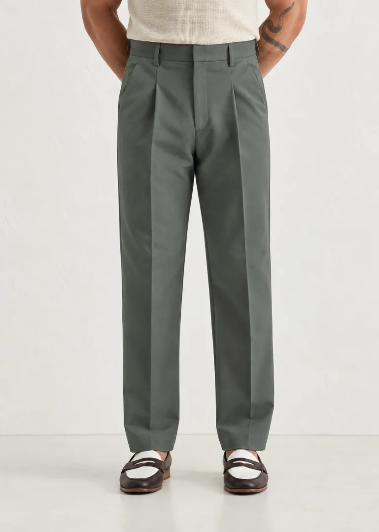 Gan-t Premium Straight Fit Pants 2384