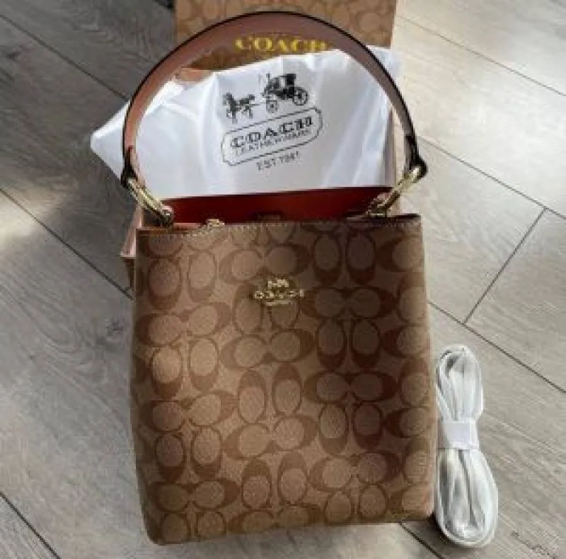 Coatch bucket bag premium quality with box premium quality