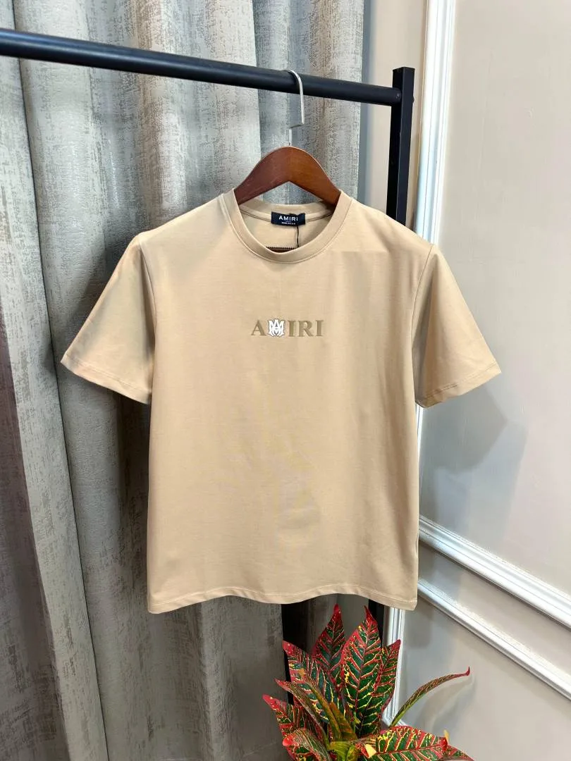 Amir Beige Premium Back Design Round Neck T-Shirt(1476)