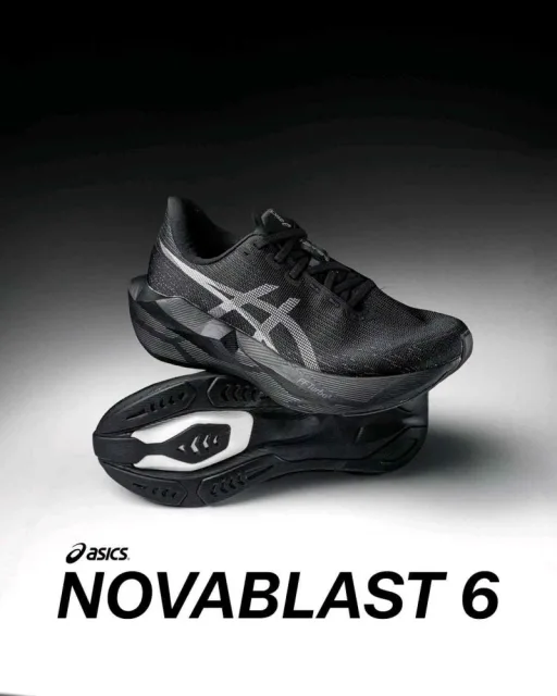 ASICCS Novablast 6 Black