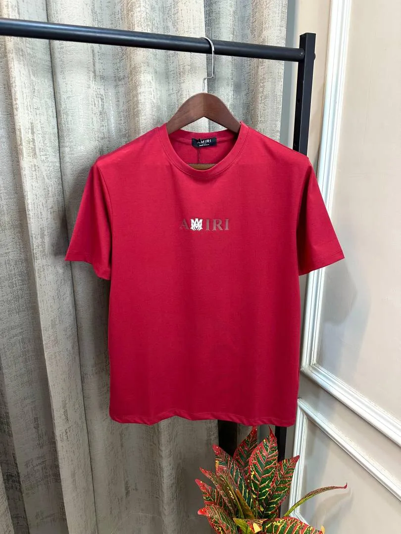 Amir Red Premium Back Design Round Neck T-Shirt(1475)