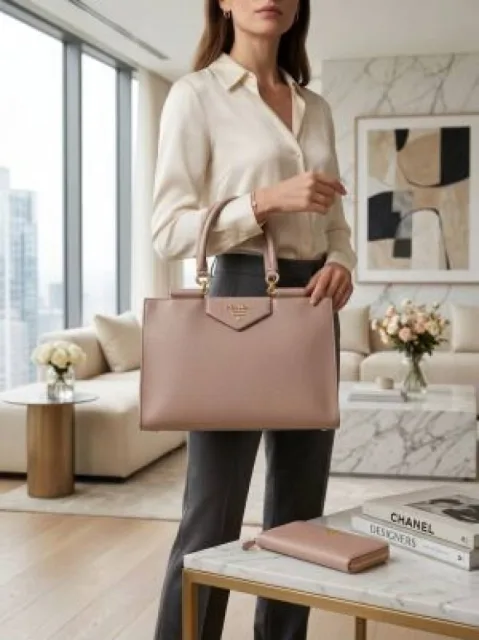 Pradda top handle tote bag 5155