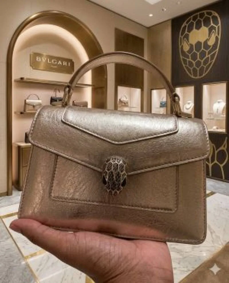 Bvlgari Serpenti Forever top-handle bag premium quality with box
