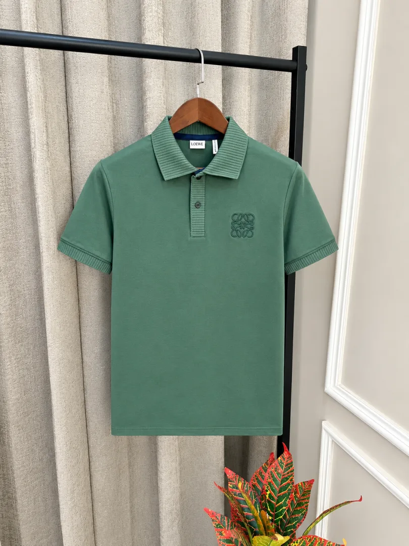 Loew_e Olive Green Premium Imported Polo T-Shirt(1574)