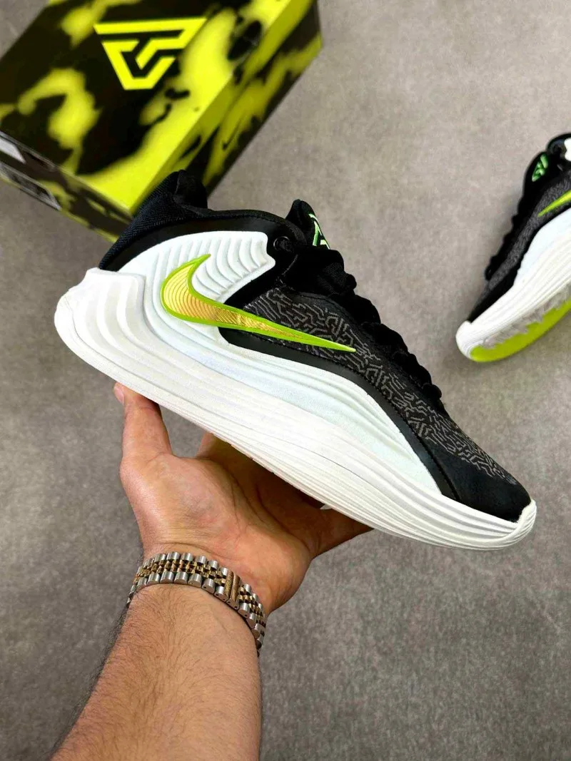 Nikkee Giannis Freak 7 EP Double Take Black Luminous Green Sail