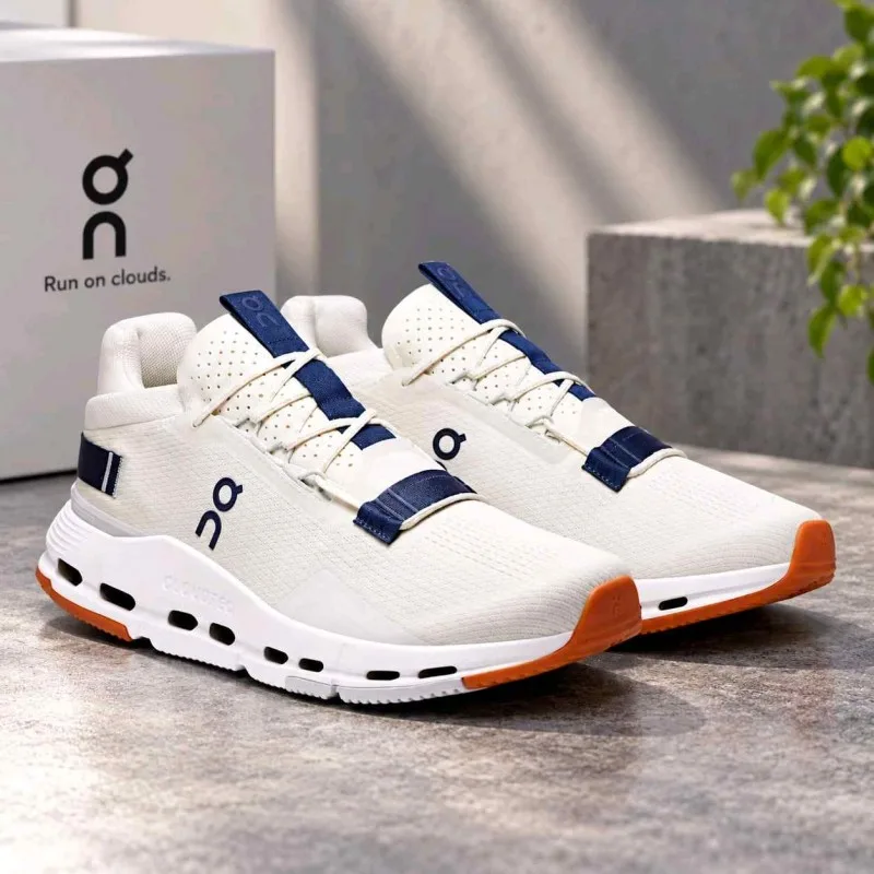 On Cloudnova 2 White Navy Ice Zodiac 6202