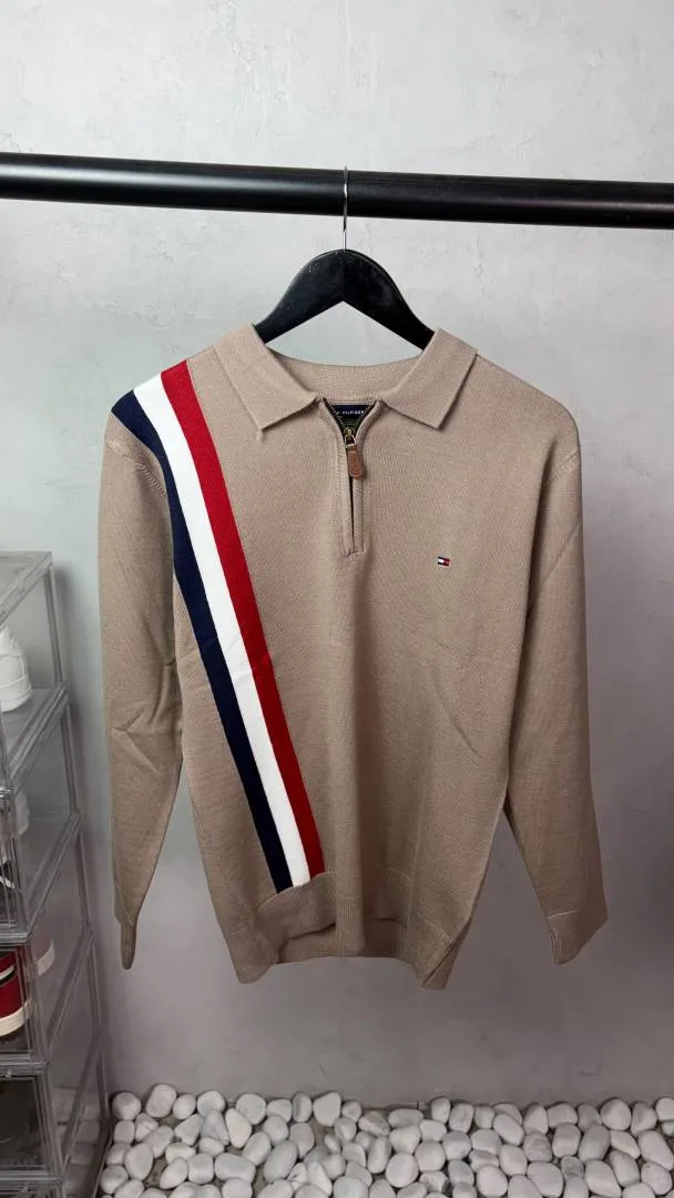 Tommmy Hilfiiger Premium Knit Full Sleeves T-Shirt. 3261