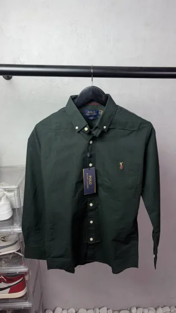 Ralp Laure-n Premium Linen Shirt with OG Box Packaging. 3253