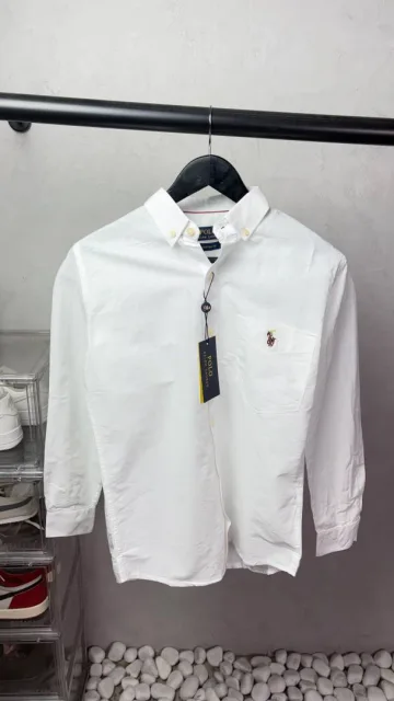 Ralp Laure-n Premium Linen Shirt with OG Box Packaging. 3249