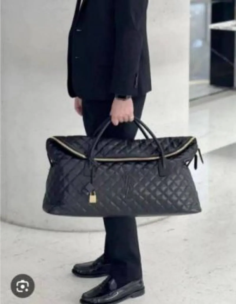 YSL_Saint_Laurent_ES_Giant_Qulited_Travel_Duffle_Bag_With_Dustbag_Slingbelt 5265