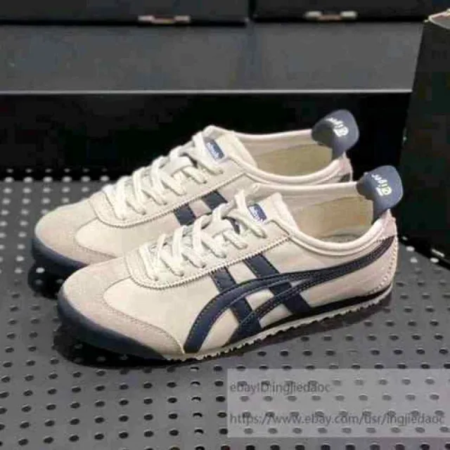 Onitskaa Tiger Mexico 66 Cream Navy 980