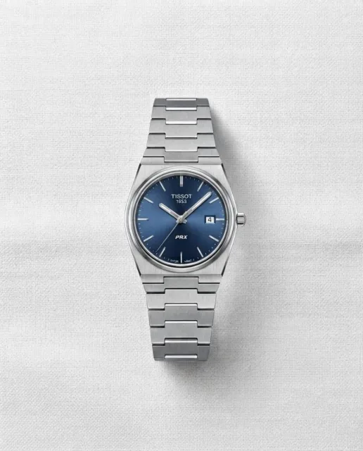 Tissoo_t 1853 PRX Silver Blue Dial