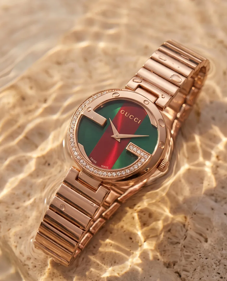 Guchi Interlocking G Rose-Gold