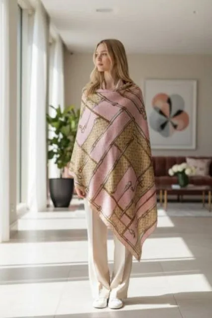 CHRISTIAN DIO SILK STOLE 180 90 CMS 6326