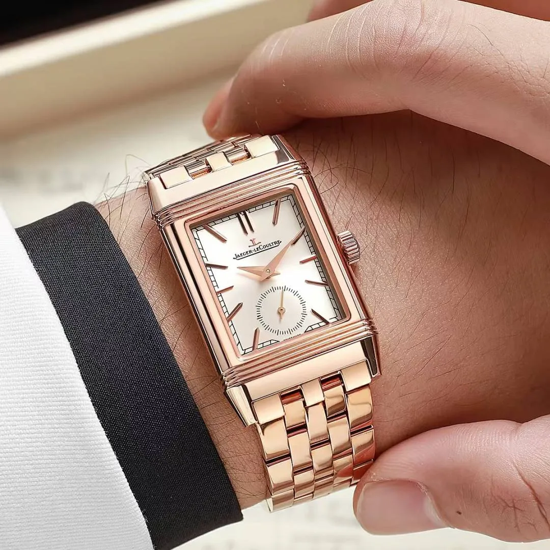 Jaegar-Le Coultre Reverso Tribute Small Seconds metal copper white
