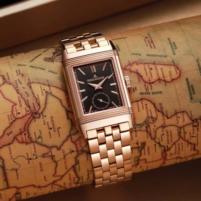 Jaegar-Le Coultre Reverso Tribute Small Seconds metal copper black