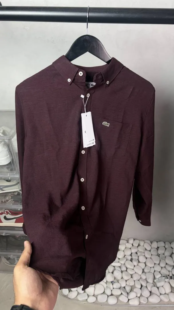 TOP QUALITY LINEN SHIRT BY LACOST 3221