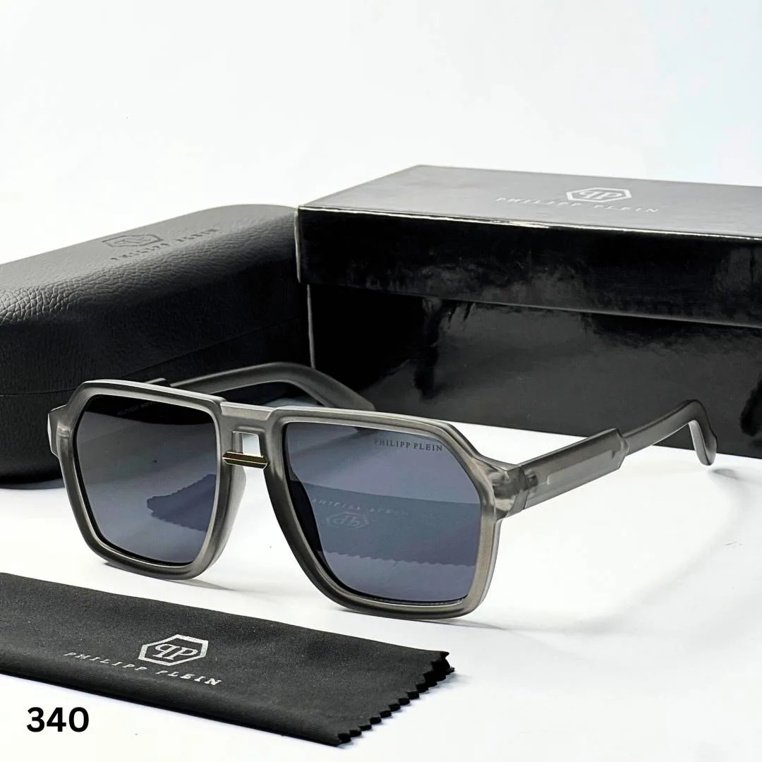 Philip plein 340 matt grey black