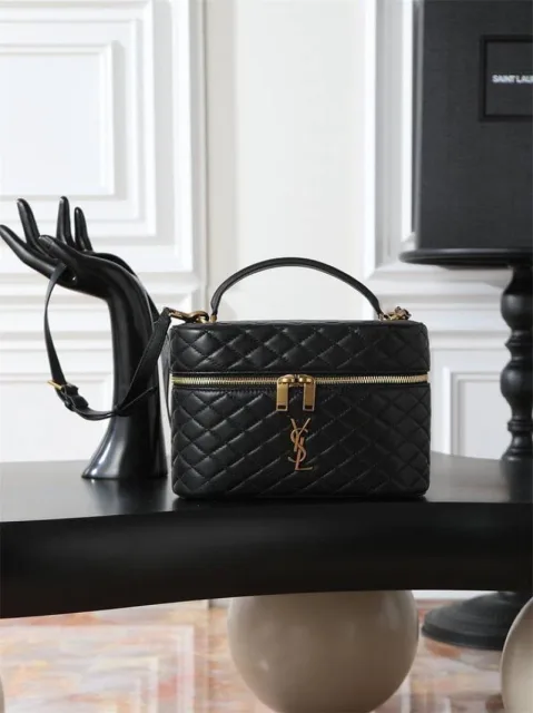 YSL SAINT LAURENT GABY VANITY BAG WITH BOX 6840