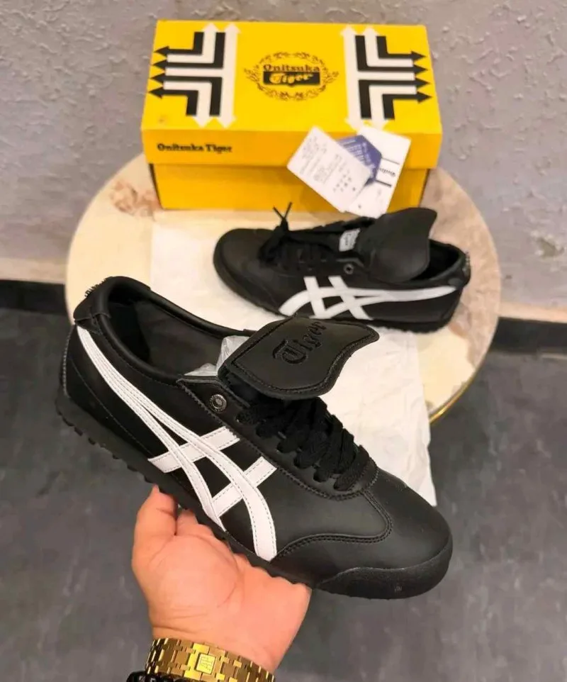 Onisuka Tigar MEXICO 66 GOLF Black White