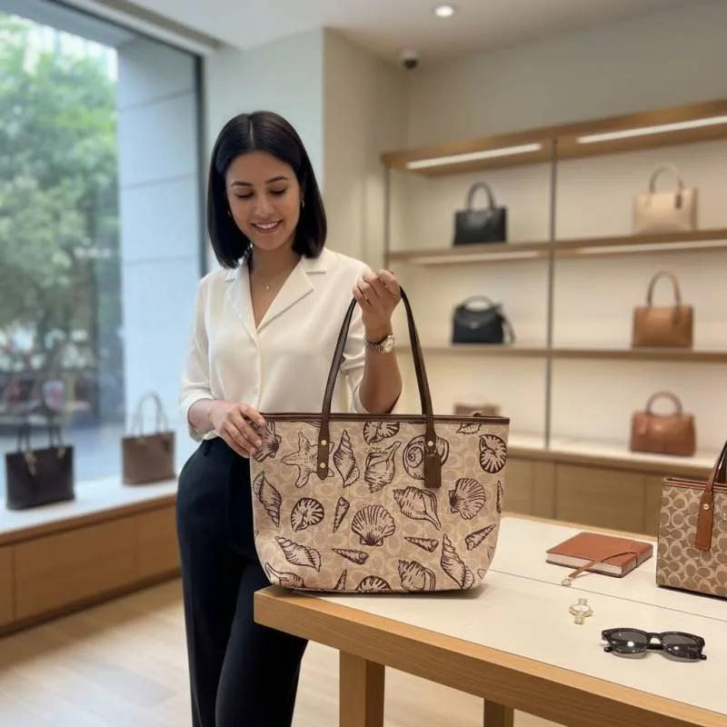 Coacch city Hutton tote bag withbox 6493