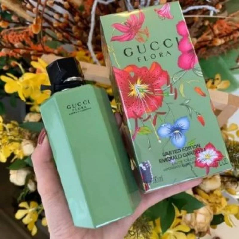 Guchi Flora Limited Edition Emerald Gardenia 100ML (433)