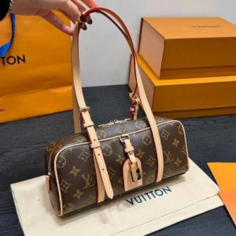 LOIUS VUTTON ON BOWLING MONOGRAM HANDBAG WITH BOX 6653