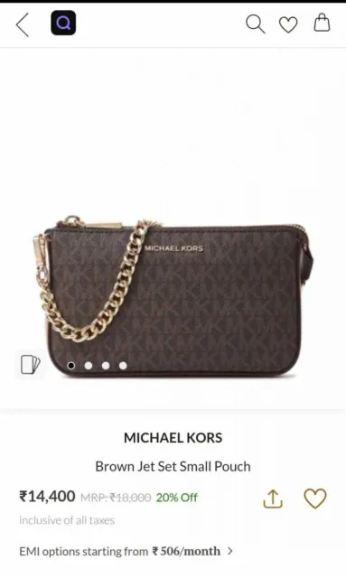 Micheal kors_mk_jet_set_pochette_with_ogbox_dustbag_etc_602 fix price