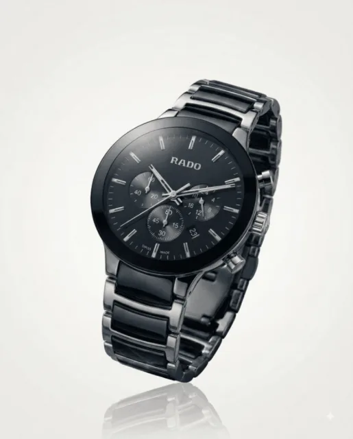Radd_o centrix chronograph 2 ton Black silver