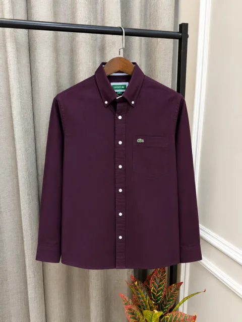 Lacost Violet Premium Oxford Shirt(1566)