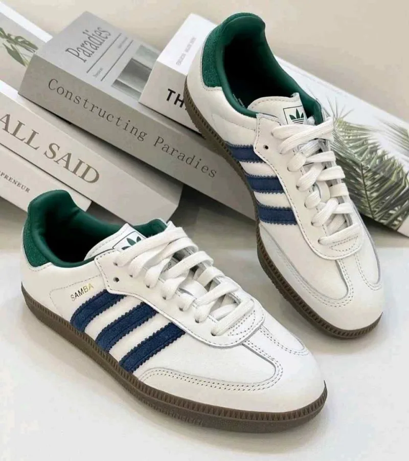 Addidas Samba OG WhiteCollegiate Green Women Fixd