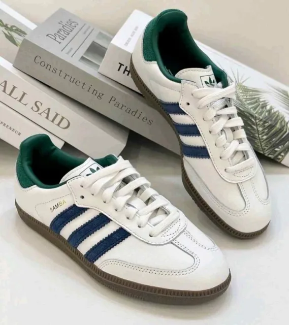 Addidas Samba OG WhiteCollegiate Green Women Fixd