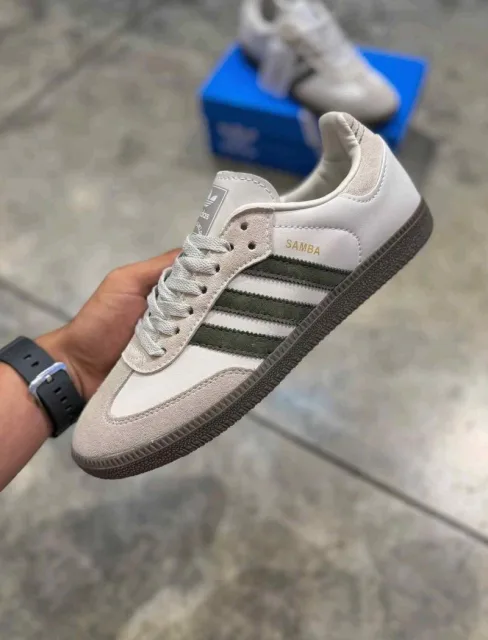 Addidas Samba OG Aluminum Dark Khaki