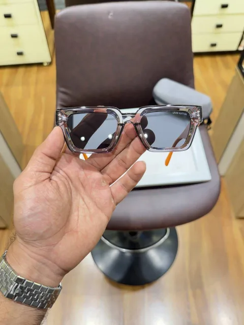 Loui vuitton 35104 grey orange black