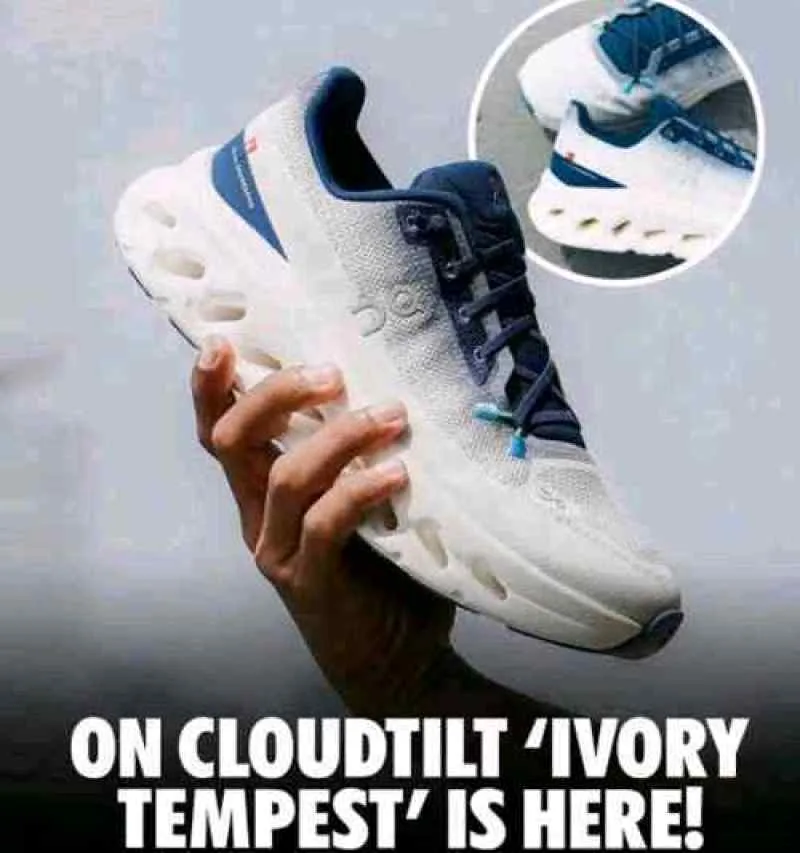 On Cloudtilt 2.0 Ivory Tempest Blue 752